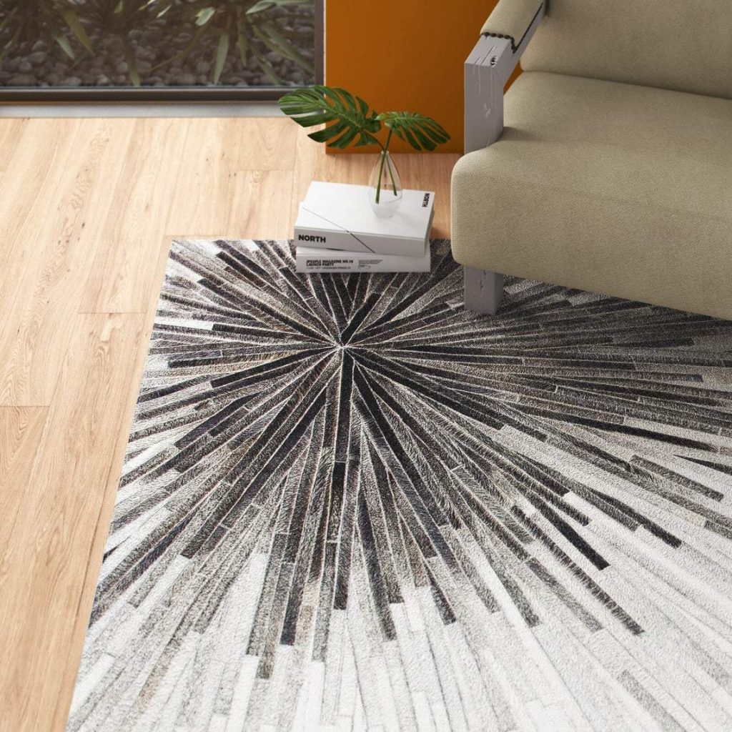 HANDMADE 100 Natural COWHIDE RUG Patchwork Cowhide Area Rug Real